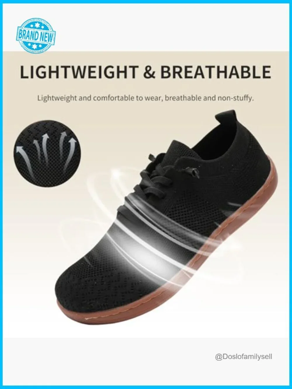 Minimalist Sneakers Lightweight Breathable Zero Drop Walking Shoes Casual